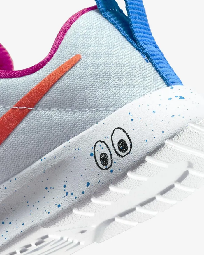 Kids Nike Younger Kids 3 8211 7 Years Tanjun EZ Blue Tintmica Greenfireberrybright Crimson
