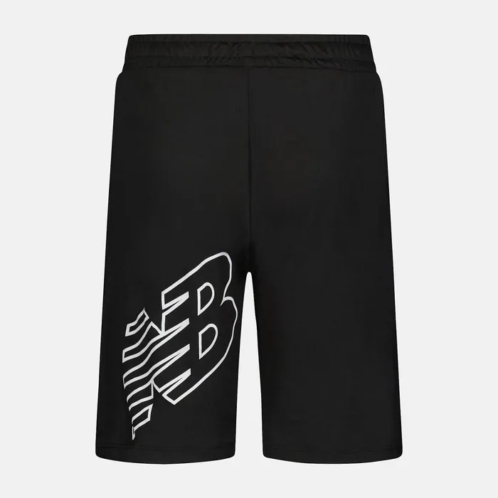 Kids Performance Jersey Short Black New Balance Bottoms