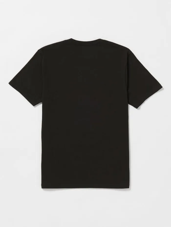 Kids TShirts and Tanks Volcom Big Boys Vellipse Short Sleeve Tee 8211 Black