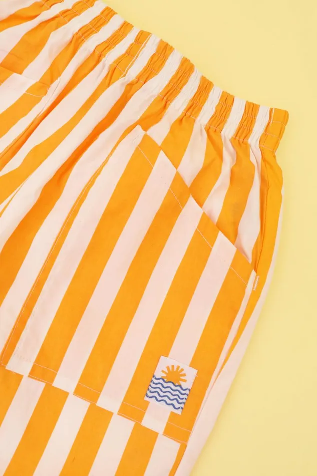 Kids Woodlea Trouser Yellow Stripe Shop LF Markey Kids