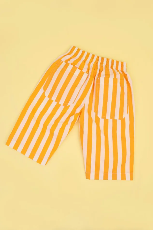 Kids Woodlea Trouser Yellow Stripe Shop LF Markey Kids