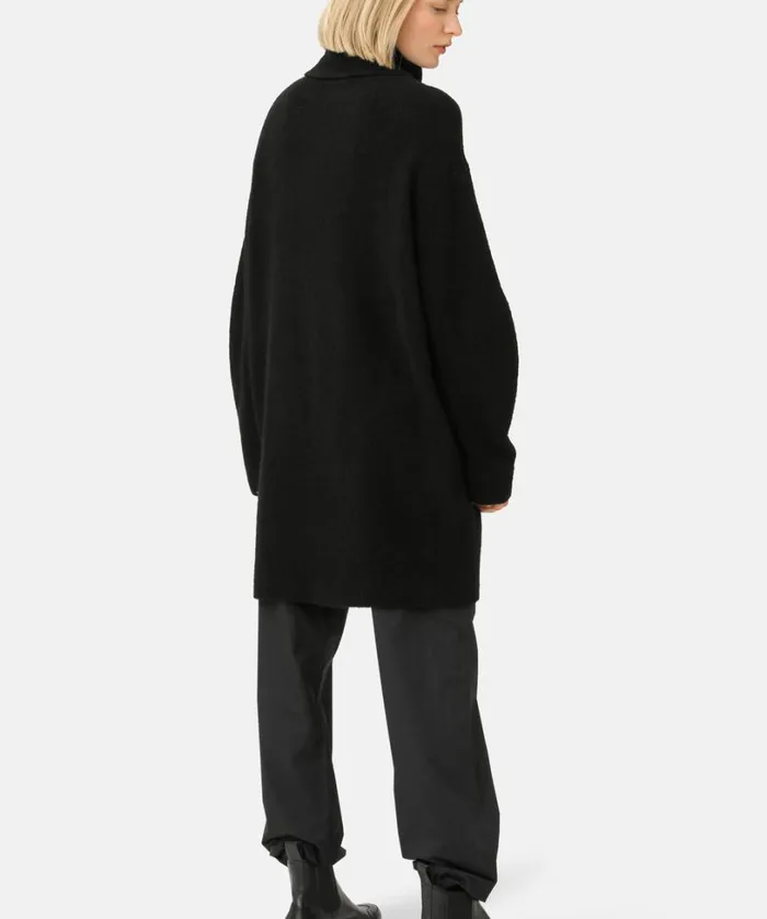 Knit Blouse 8211 Black Clothing Ilse Jacobsen Knitwear