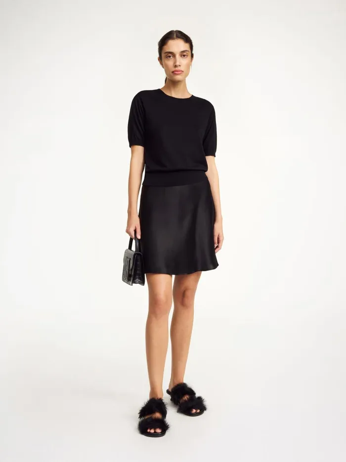 Knitwear Women By Malene Birger Lelle Sweater Black