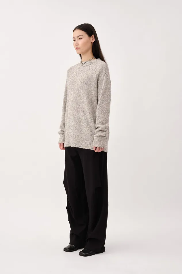 Knitwear Wonhundred Men San Diego Grey Melange