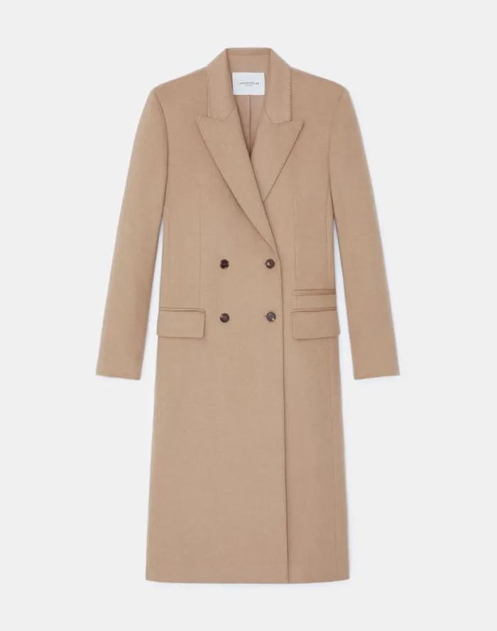 Lafayette 148 New York Camel Hair Coat Camel Ready To Wear Jackets and Blazers