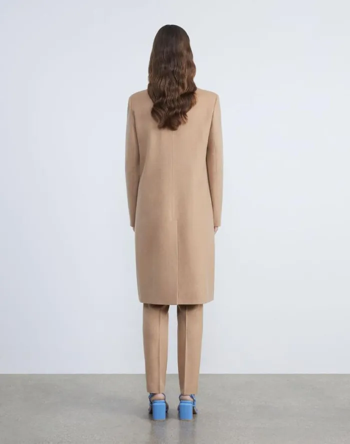 Lafayette 148 New York Camel Hair Coat Camel Ready To Wear Jackets and Blazers
