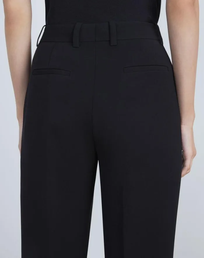 Lafayette 148 New York Finesse Crepe Gates Pant Cloud Ready To Wear Pants and Shorts