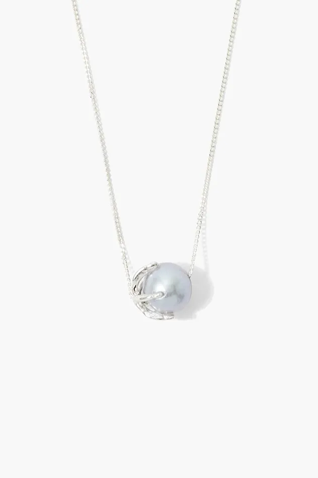 Lark Necklace Grey Pearl Women Chan Luu Necklaces