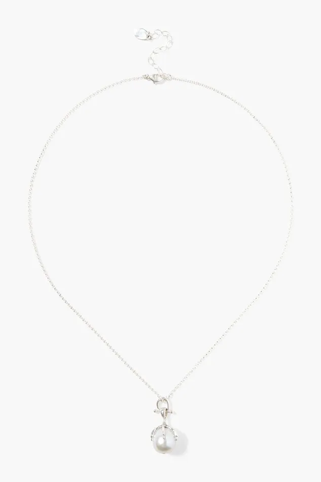 Lark Pendant Necklace Grey Pearl Women Chan Luu Necklaces