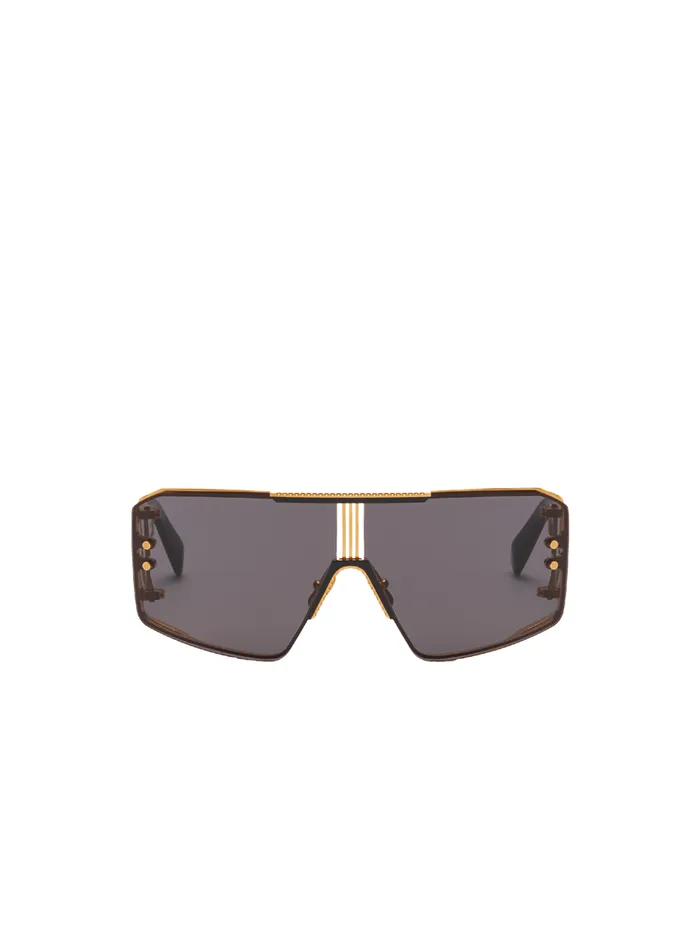Le Masque Sunglasses Black WomenMen Balmain Eyewear