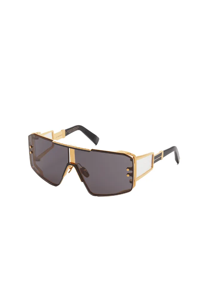Le Masque Sunglasses Black WomenMen Balmain Eyewear