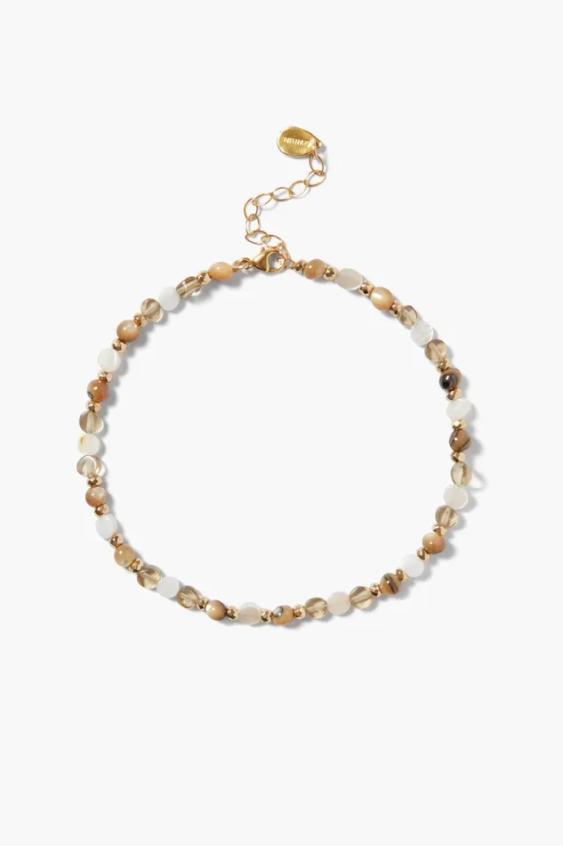Leilani Anklet Abalone Mix Women Chan Luu Anklets