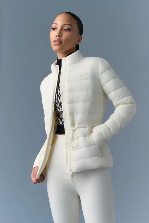 Light Down Jackets Women Mackage JACEYCITY Light Down Jacket With Stand Collar Black
