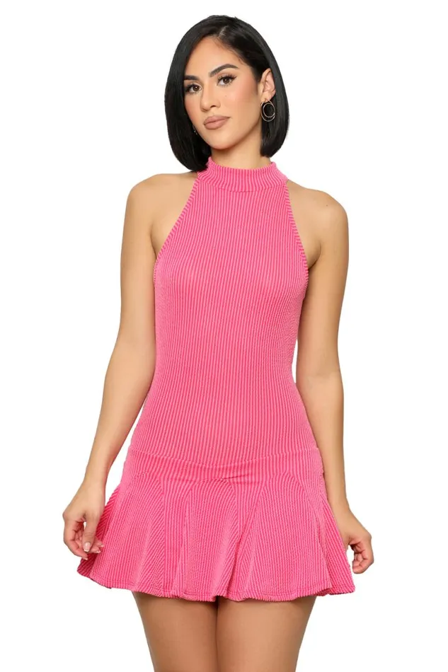 Lilly039s Kloset Jumpsuits and Rompers Women Sassy Ruffle Romper Pink