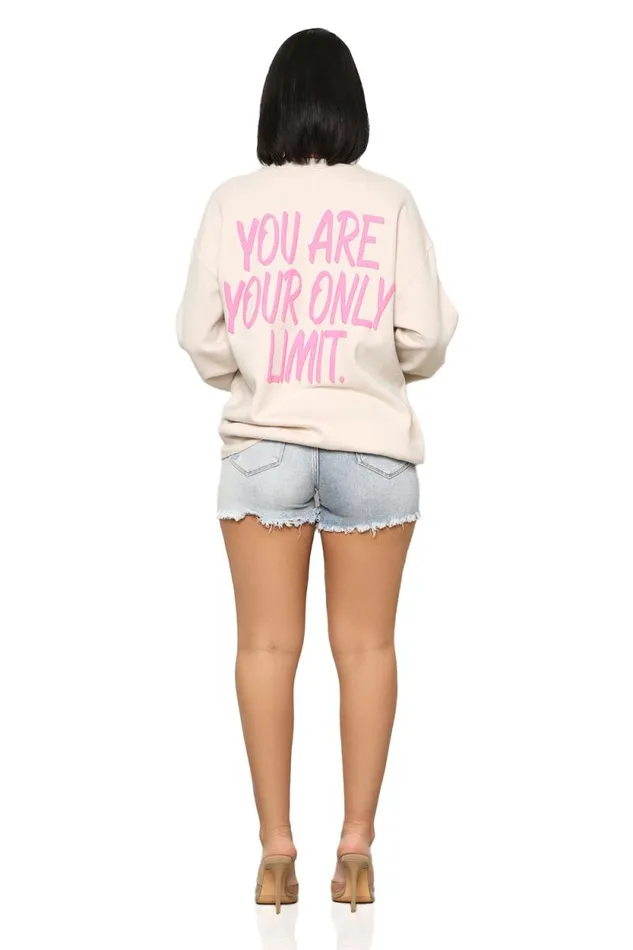 Lilly039s Kloset Tops Women No Limit Sweatshirt