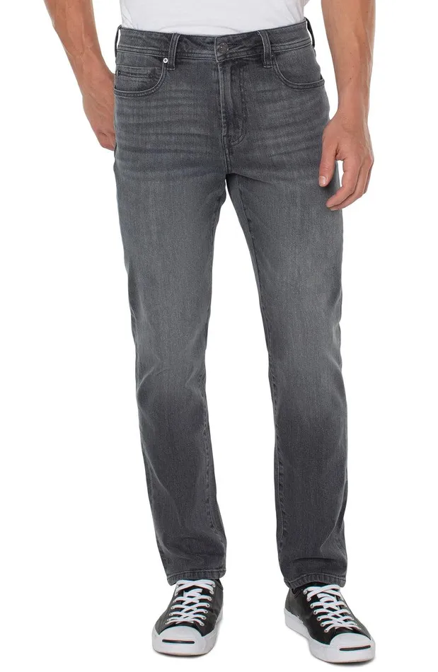 Liverpool Los Angeles KINGSTON MODERN STRAIGHT Greystone Men JEANS
