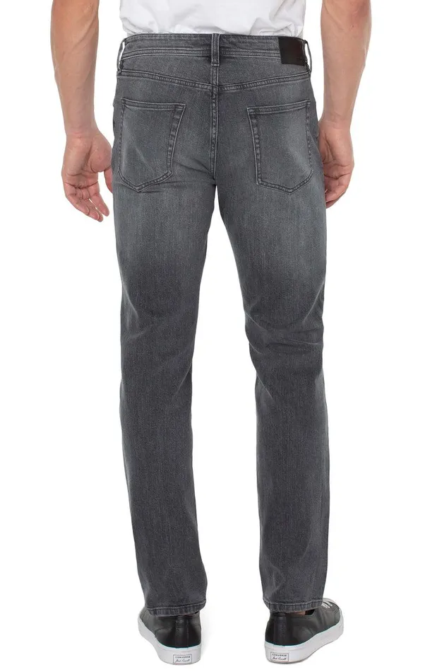 Liverpool Los Angeles KINGSTON MODERN STRAIGHT Greystone Men JEANS