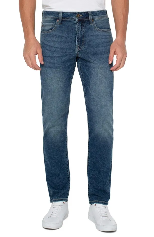 Liverpool Los Angeles KINGSTON MODERN STRAIGHT VINTAGE PREMIUM ECO Burlee Men JEANS