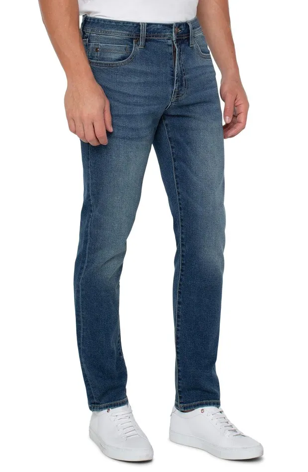 Liverpool Los Angeles KINGSTON MODERN STRAIGHT VINTAGE PREMIUM ECO Burlee Men JEANS