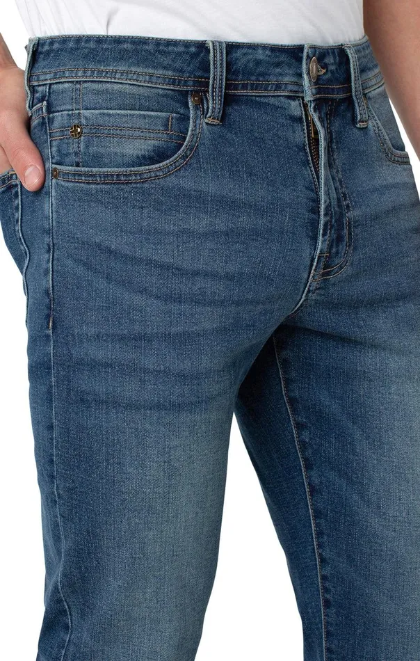 Liverpool Los Angeles KINGSTON MODERN STRAIGHT VINTAGE PREMIUM ECO Burlee Men JEANS