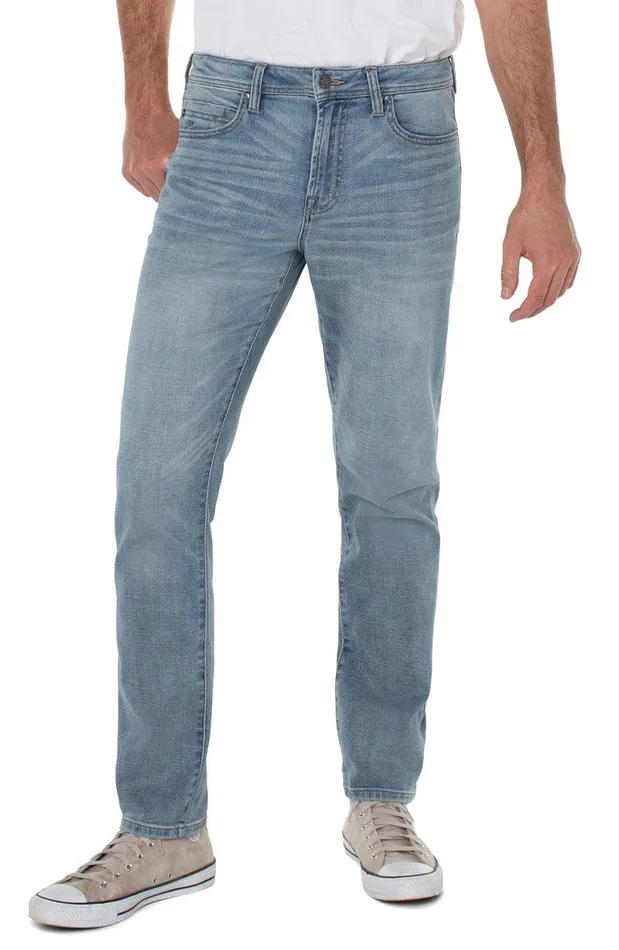 Liverpool Los Angeles KINGSTON MODERN STRAIGHT VINTAGE PREMIUM ECO Palos Verdes Men JEANS