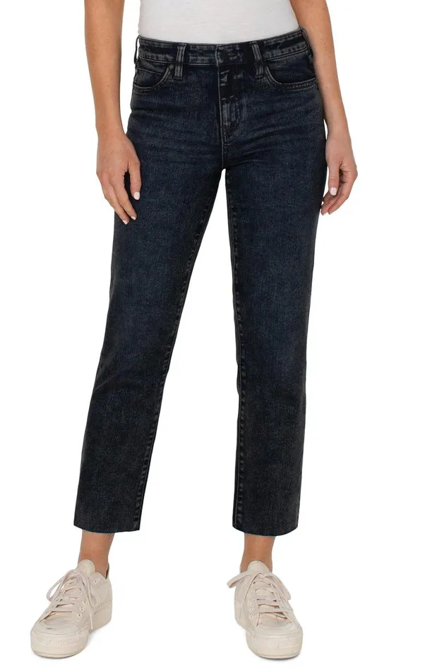 Liverpool Los Angeles LIV NONSKINNY SKINNY WITH CUT HEM Ravencrest Women STRAIGHT