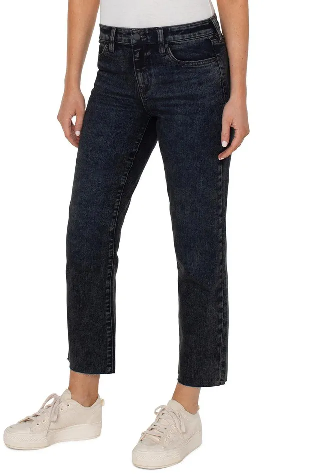 Liverpool Los Angeles LIV NONSKINNY SKINNY WITH CUT HEM Ravencrest Women STRAIGHT