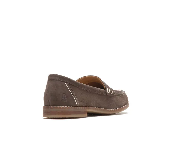 Loafers Wren Loafer Dark Brown Suede 8211 Hush Puppies Women