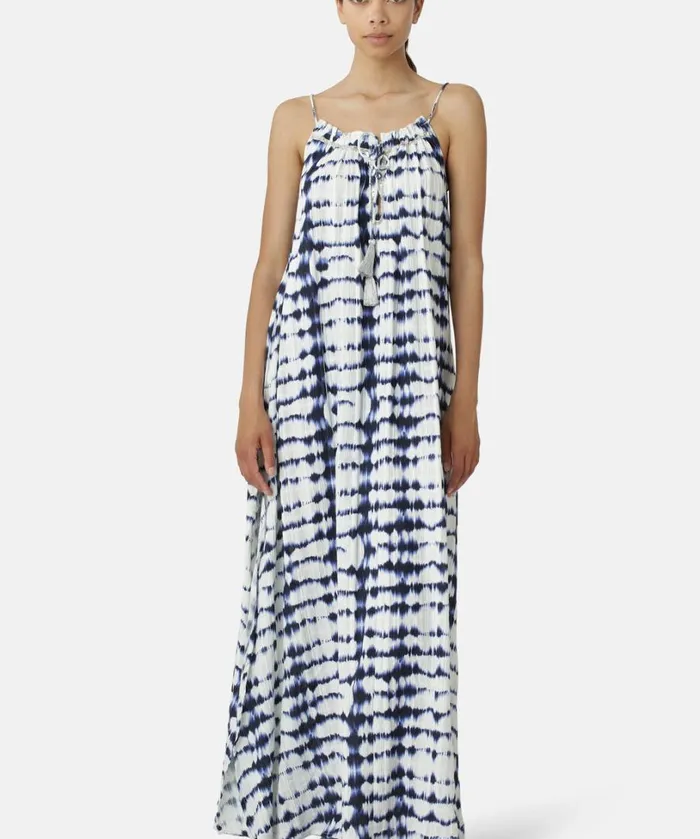 Long Dress 8211 Indigo Clothing Ilse Jacobsen Dresses Long