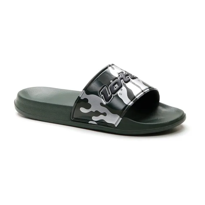 Lotto Sport FlipFlops And Slippers Man OCEANIA CAMO SLIDE Thyme Dk Greendeep Lichengravity Titan Lotto Sport FlipFlops And Slippers Man OCEANIA CAMO SLIDE Thyme Dk Greendeep Lichengravity Titan