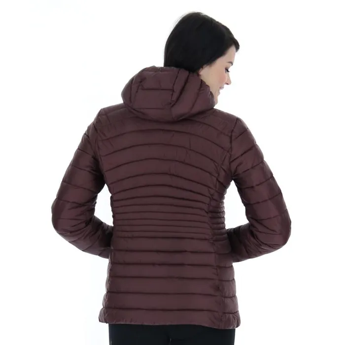Lotto Sport Jackets Woman BOMBER CORTINA W III PAD PL Vineyard Dk Red