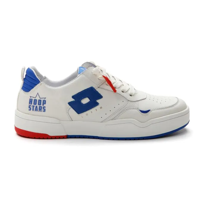 Lotto Sport Leggenda Man HOOP STARS Whitepacific Blue