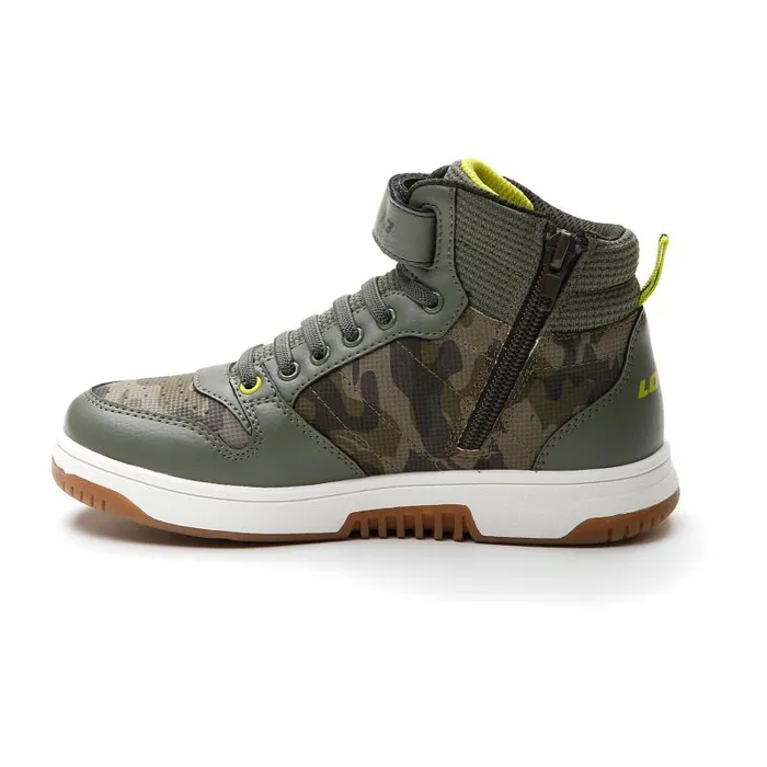 Lotto Sport Sneakers Kids ROCKET AMF III MID CAMO CL S Deep Lichenwarm Gray 11uscarab Green Lotto Sport Sneakers Kids ROCKET AMF III MID CAMO CL S Deep Lichenwarm Gray 11uscarab Green
