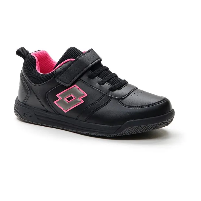 Lotto Sport Sneakers Kids SET ACE AMF XIX 1 CL S All Blackgravity Titanneon Magenta Lotto Sport Sneakers Kids SET ACE AMF XIX 1 CL S All Blackgravity Titanneon Magenta
