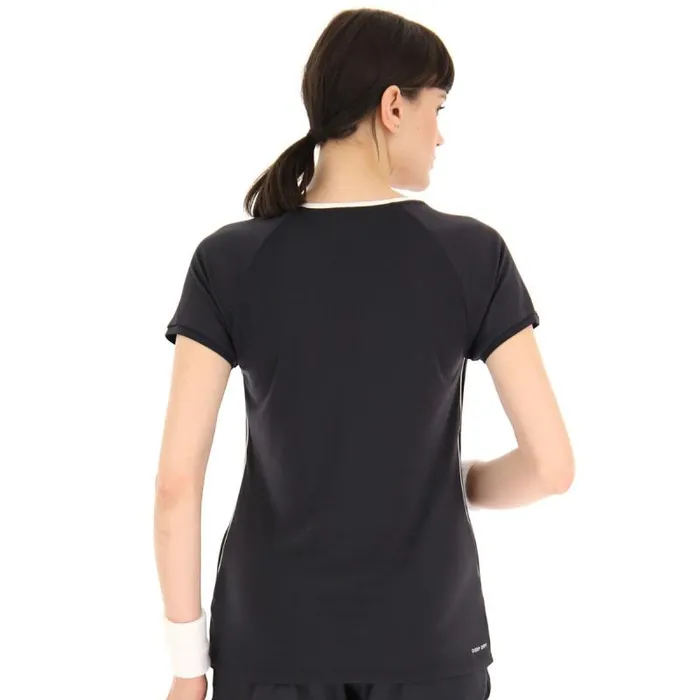 Lotto Sport TShirt WomanMan SQUADRA W II TEE PL All Black