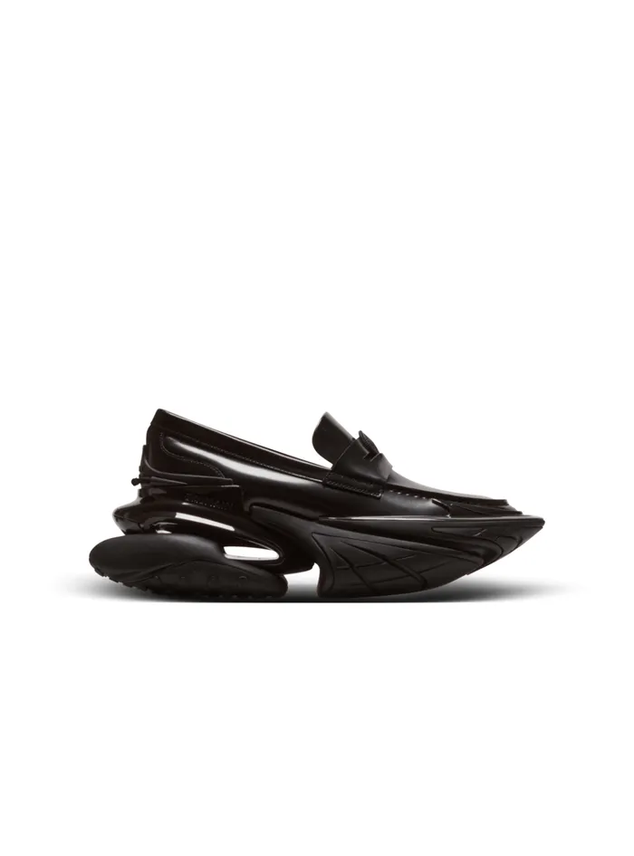 Main Lab Unicorn Glazed Loafer Sneakers Black Men Balmain Sneakers