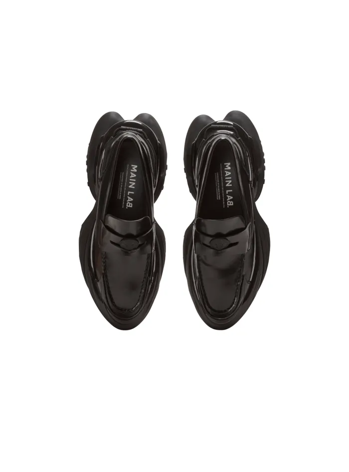 Main Lab Unicorn Glazed Loafer Sneakers Black Men Balmain Sneakers