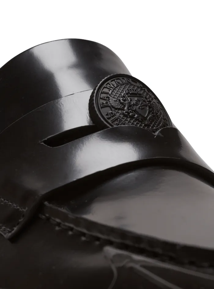Main Lab Unicorn Glazed Loafer Sneakers Black Men Balmain Sneakers