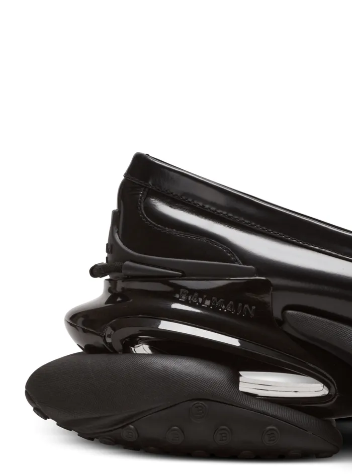 Main Lab Unicorn Glazed Loafer Sneakers Black Men Balmain Sneakers