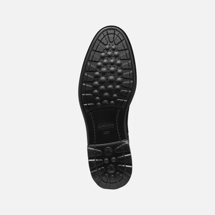 Man Geox Ankle Boots WALK PLEASURE MAN Black Chelsea Boots Black