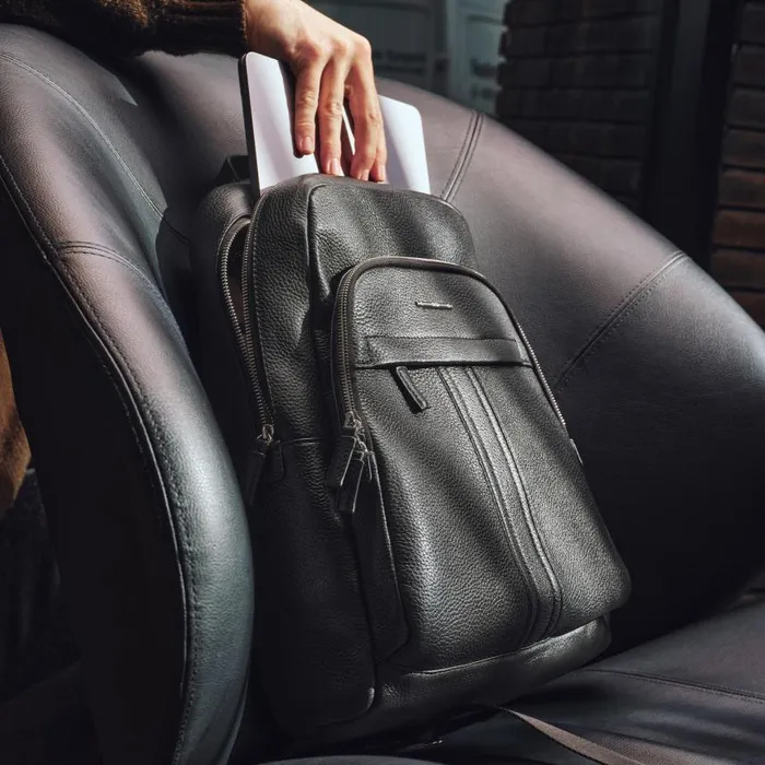 Man Geox Bags YVAN Men039s Black Backpack Online Store Black