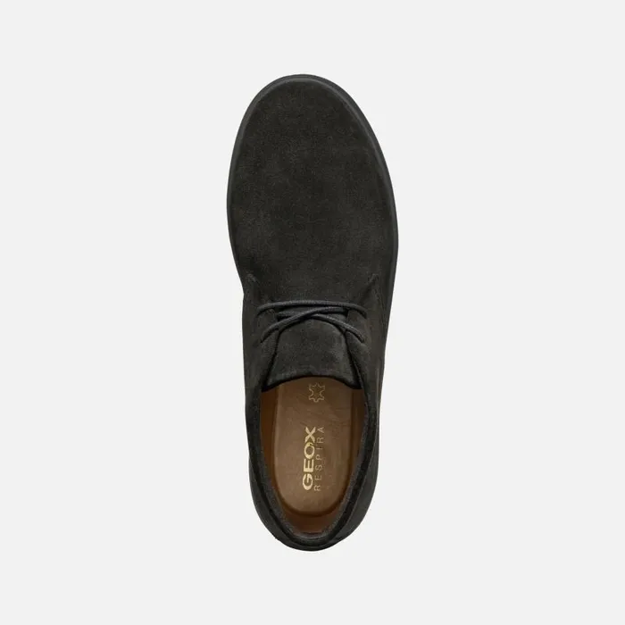 Man Geox Casual Shoes SPHERICA ECUB1 Men039s Coffee Suede Shoes Geox Dark Coffee