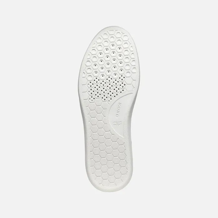 Man Geox Sneakers DEIVEN MAN White Low Top Sneakers White