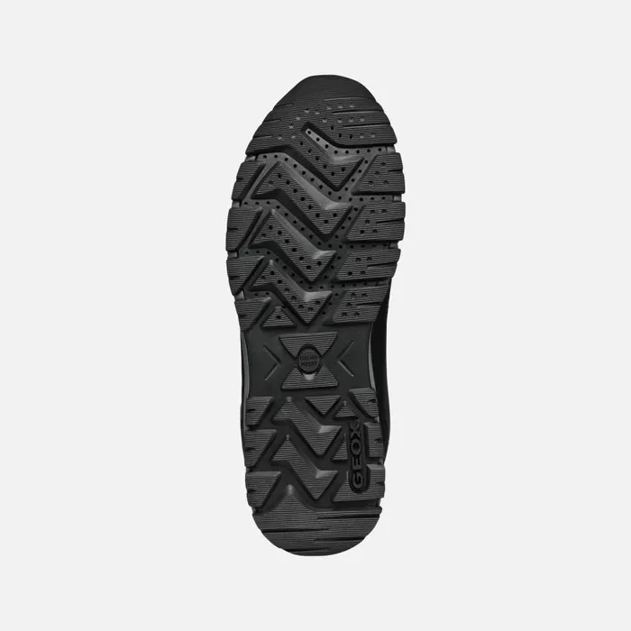 Man Geox Sneakers DELRAY ABX MAN NavyBlack Waterproof Trainers Navyblack
