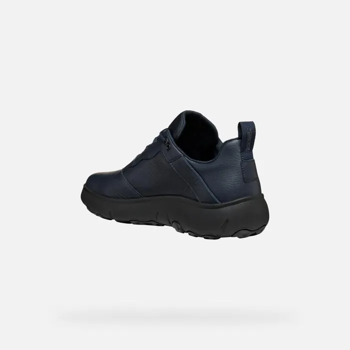 Man Geox Sneakers NEBULA GRIP ABX MAN Navy Low Top Sneakers Navy