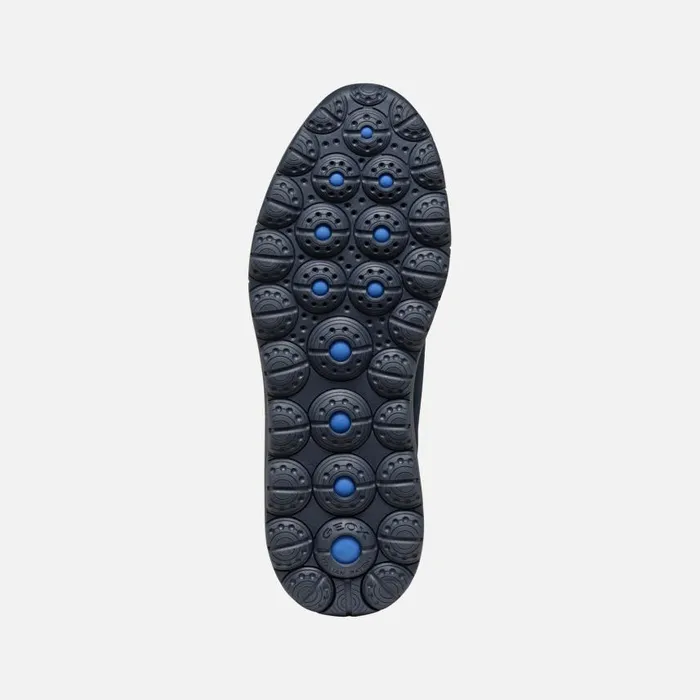 Man Geox Sneakers SPHERICA 4X4 ABX MAN NavyDark Grey Waterproof Trainers Navydark Grey