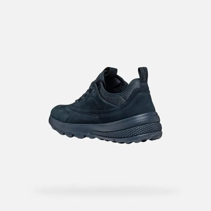 Man Geox Sneakers SPHERICA ACTIF MAN Navy Low Top Sneakers Navy