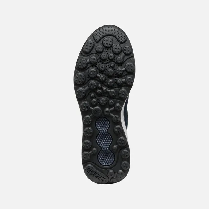 Man Geox Sneakers SPHERICA ACTIF X1 ABX MAN Navy Low Top Sneakers Navy