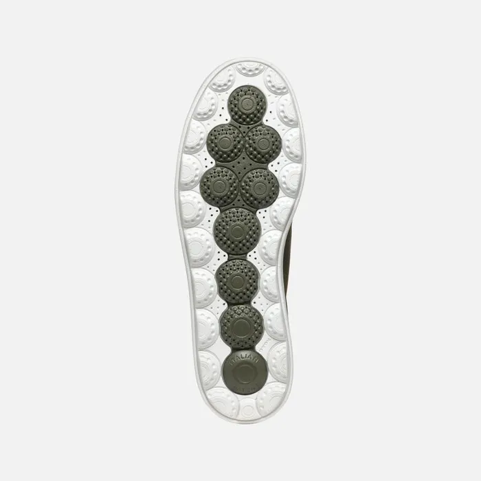 Man Geox Sneakers SPHERICA ECUB1 MAN Military Low Top Sneakers Military