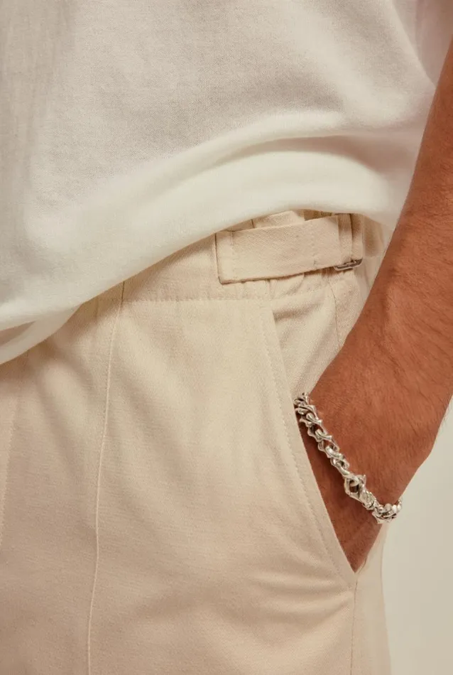 Man Venroy Pants Tailored Cotton Trouser